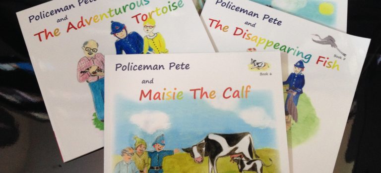 Policeman Pete author does book signing at ESS