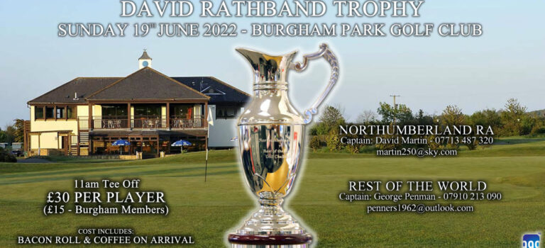 10th Anniversary of the David Rathband Trophy